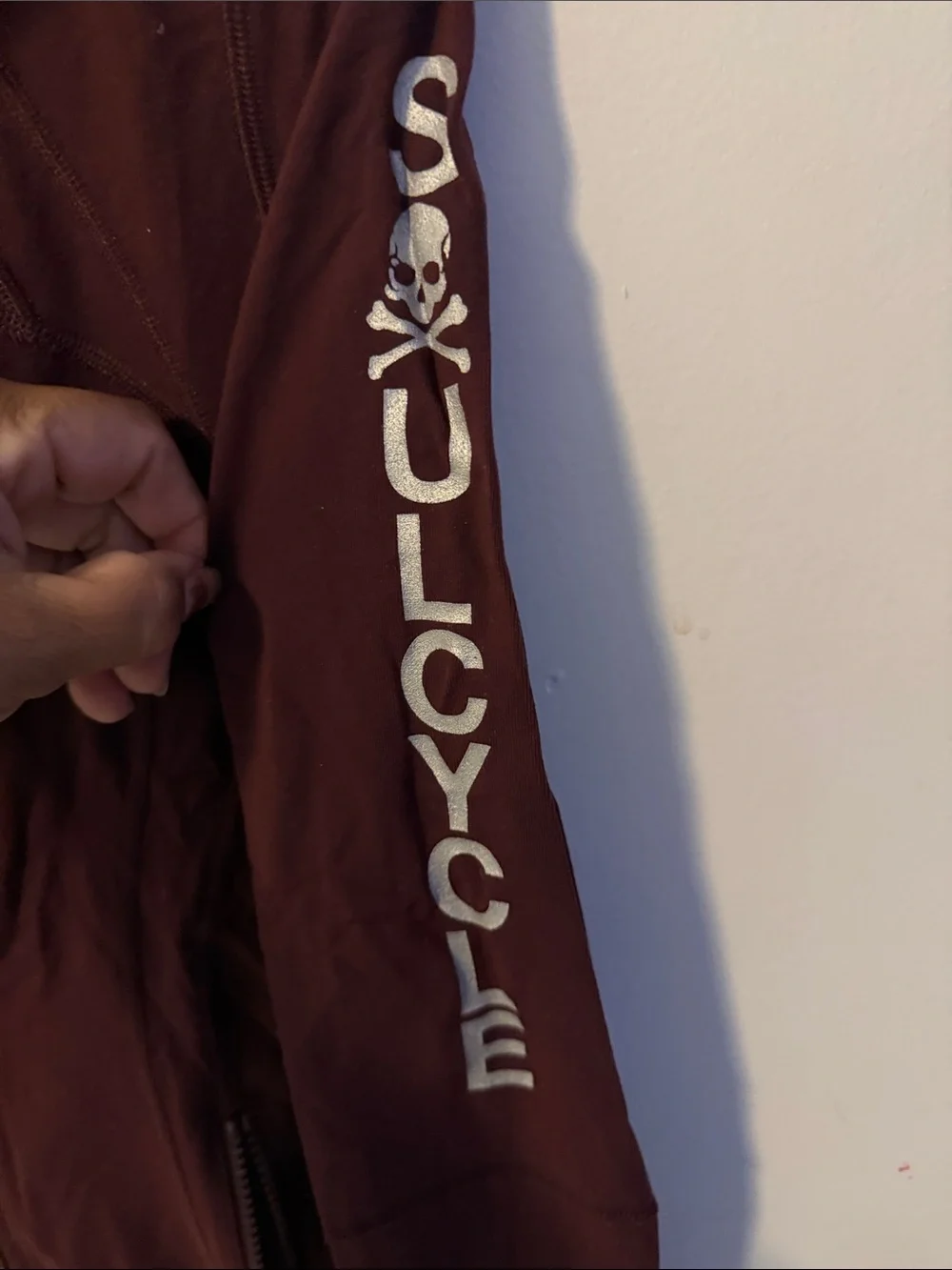 lululemon athletica Women's Zip-Up Bomber Jacket in Deep Maroon